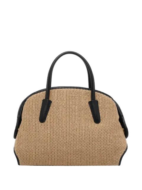 Tylde woven tote bag by COCCINELLE