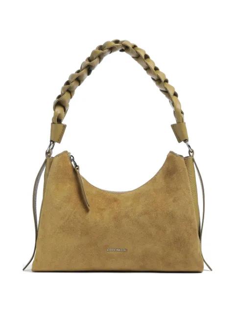 braided-handle shoulder bag by COCCINELLE