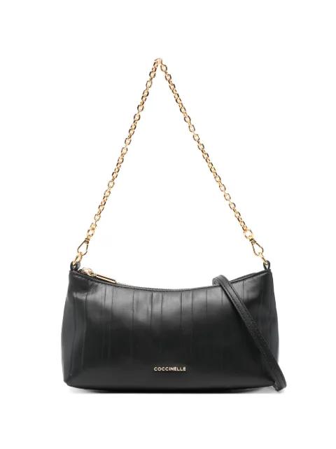 chain detail clutch bag by COCCINELLE