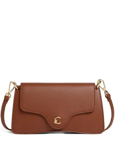 curved-flap shoulder bag by COCCINELLE
