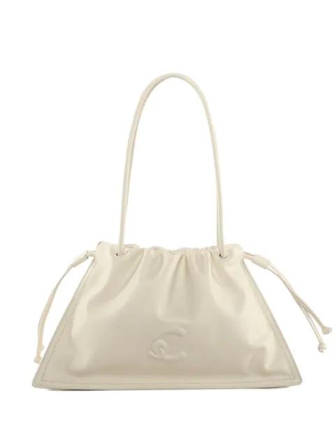 drawstring leather shoulder bag by COCCINELLE