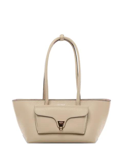 external-pocket leather tote bag by COCCINELLE