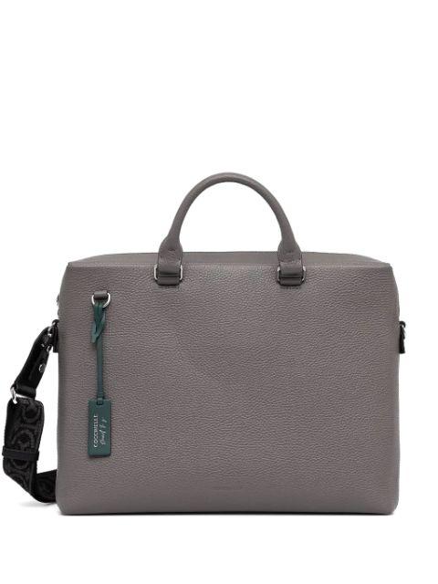 leather laptop bag by COCCINELLE