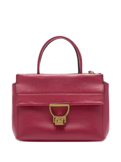 medium Arlettis textured leather tote bag by COCCINELLE