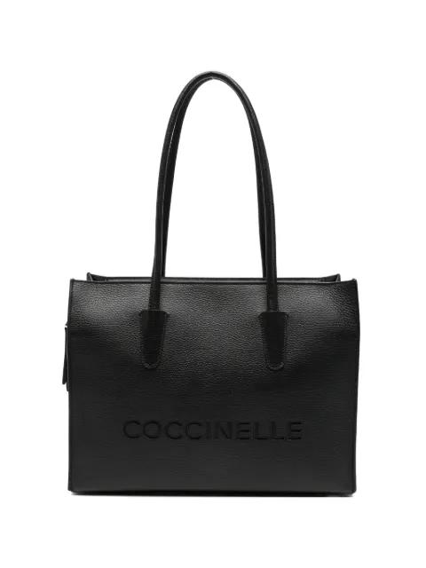 medium Myrtha26 logo-detail tote bag by COCCINELLE