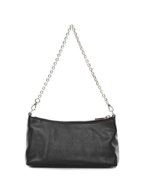 pearl-detail chain-strap shoulder bag by COCCINELLE
