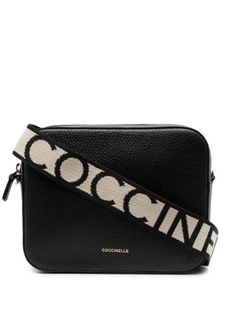 pebbled-leather crossbody bag by COCCINELLE