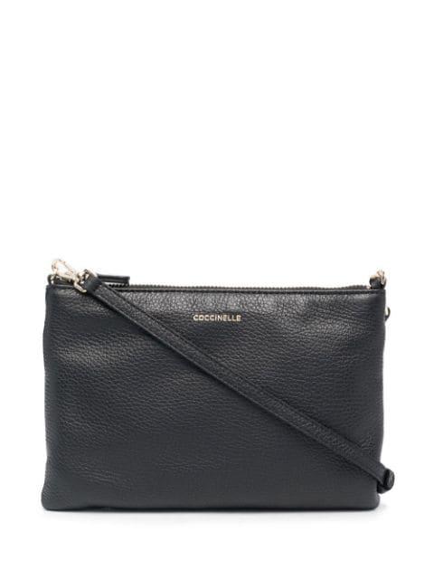 pebbled-textured cross-body bag by COCCINELLE