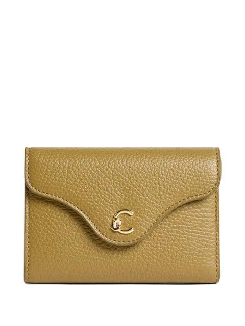 press-stud-fastening wallet by COCCINELLE