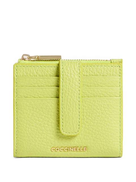 press-stud-fastening wallet by COCCINELLE