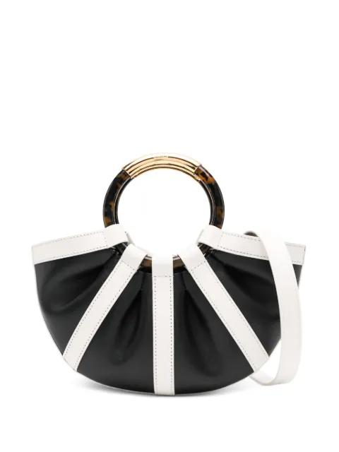 round-handle leather tote bag by COCCINELLE