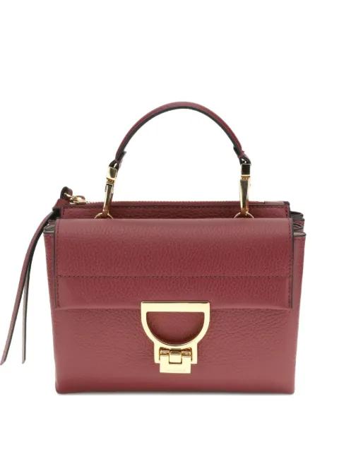 small Arlettis grained leather tote bag by COCCINELLE