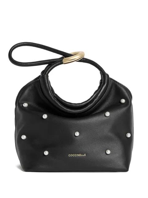 small Finn embellished tote bag by COCCINELLE