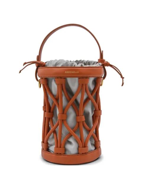 small Koi leather bucket bag by COCCINELLE