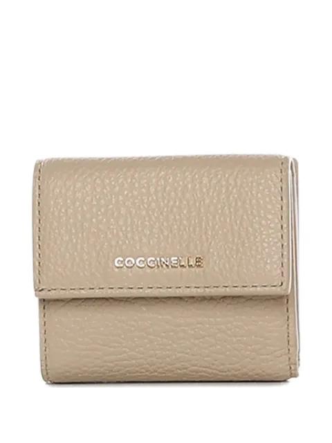 small textured-leather wallet by COCCINELLE