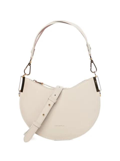 small zip leather shoulder bag by COCCINELLE