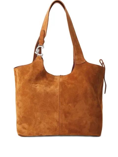 suede shoulder bag by COCCINELLE