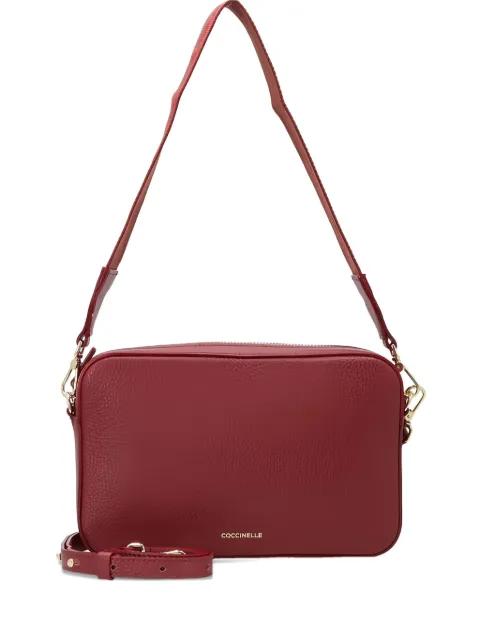 textured strap shoulder bag by COCCINELLE