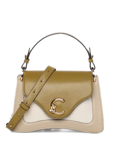 two-tone cross body bag by COCCINELLE