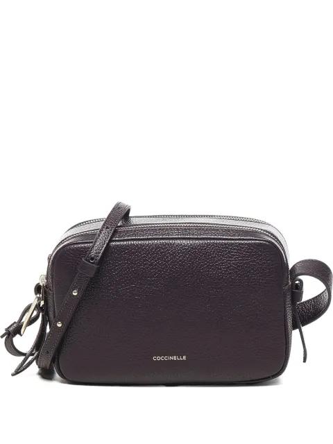 zip-fastening adjustable-strap shoulder bag by COCCINELLE