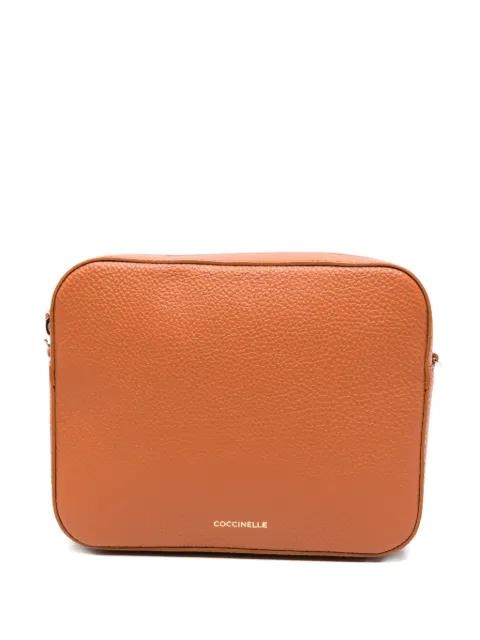 zip leather cross body bag by COCCINELLE