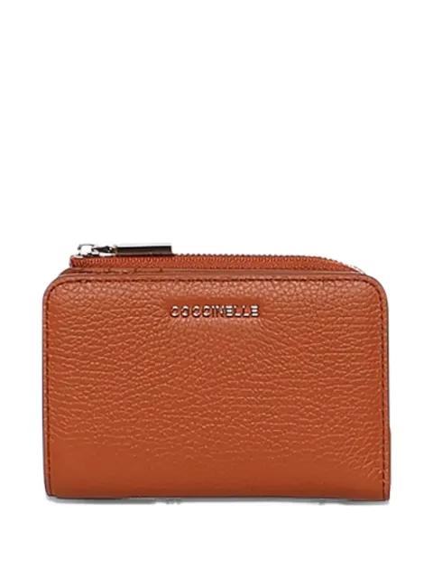 zip leather wallet by COCCINELLE