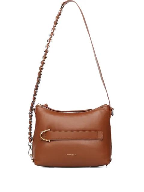 zip-up shoulder bag by COCCINELLE