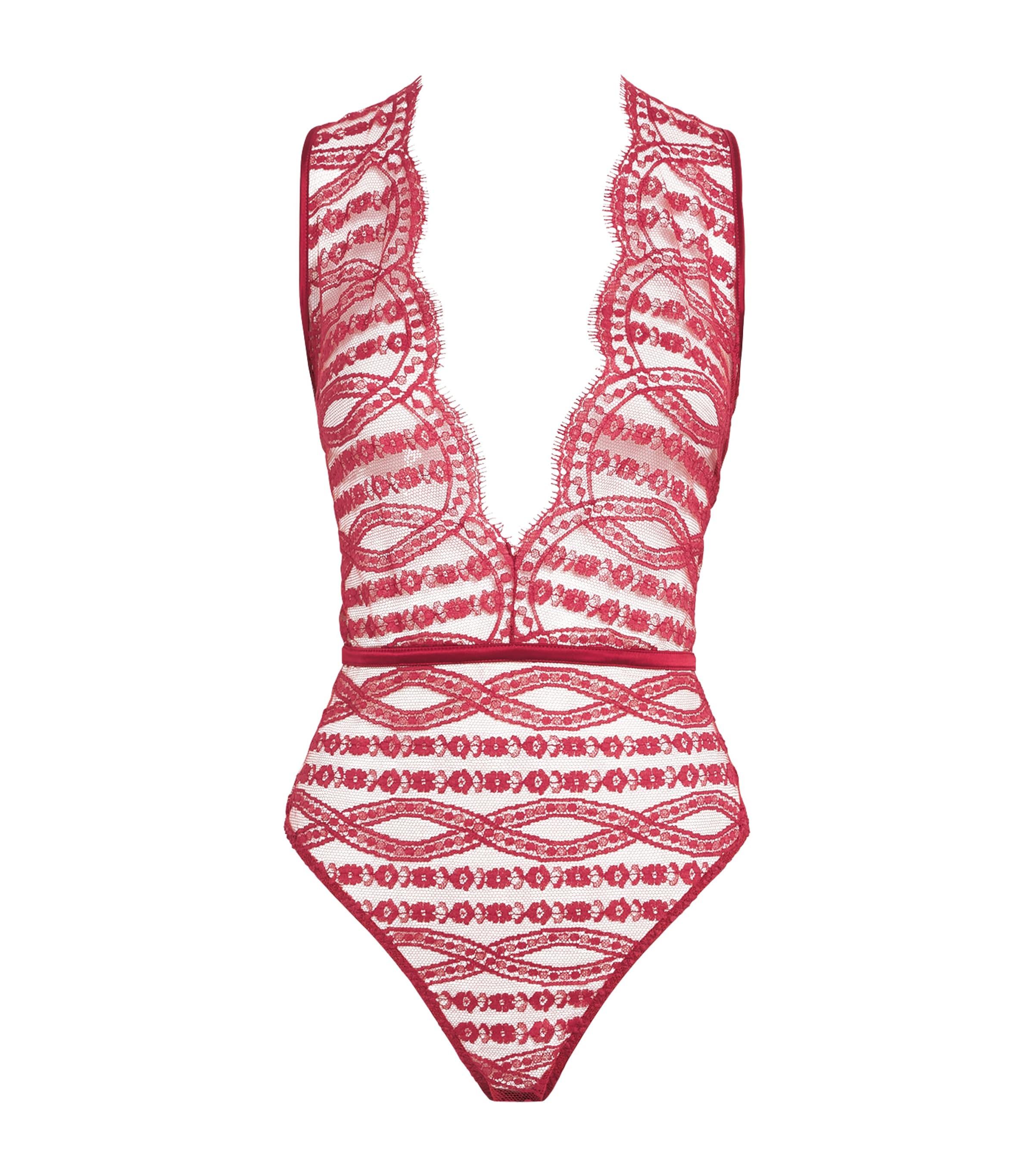 Coco De Mer Lace Renata Bodysuit by COCO DE MER