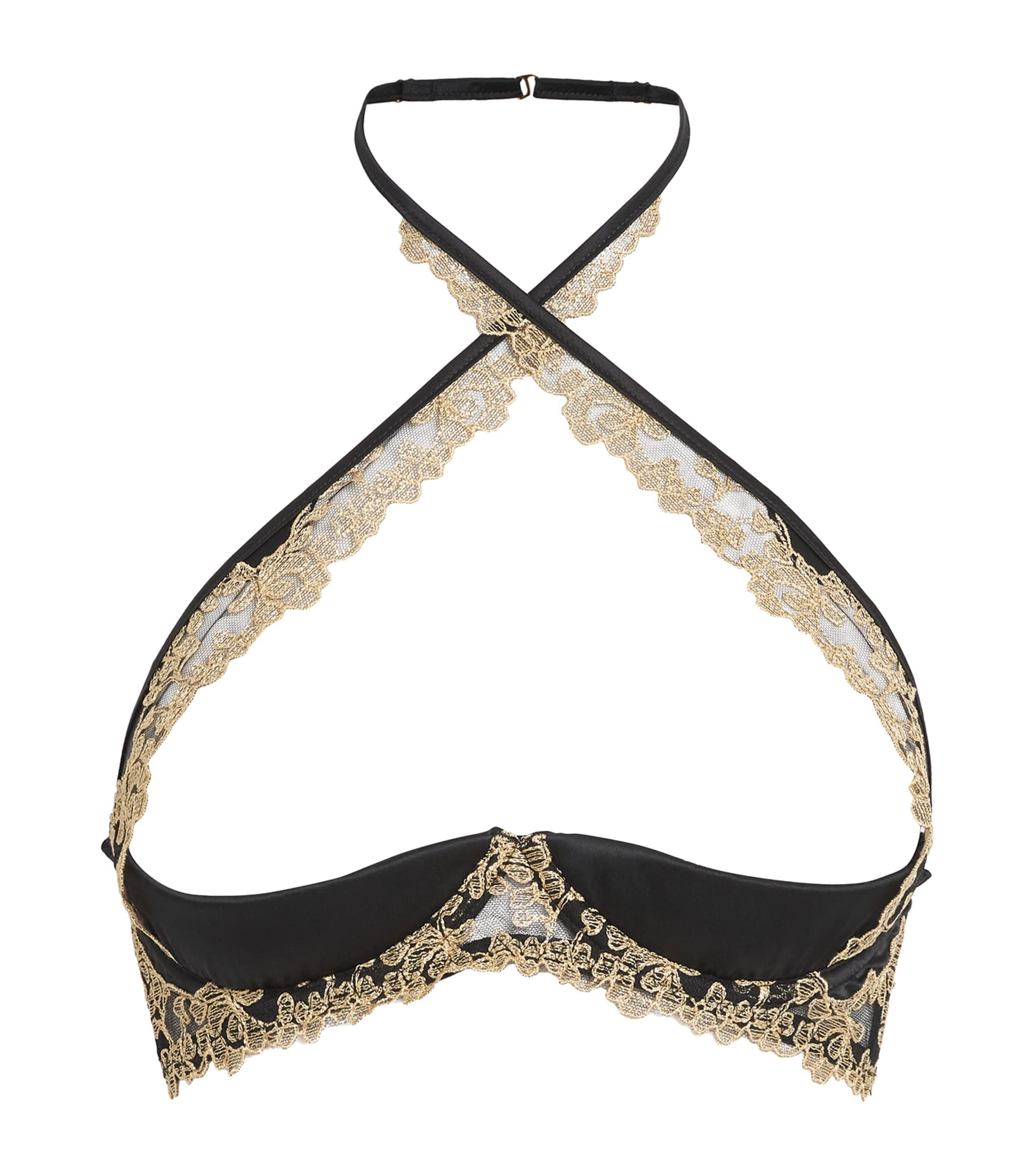 Coco De Mer Reina Quarter-Cup Bra by COCO DE MER