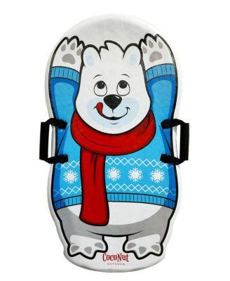 Polar Bear Single Rider Foam Sled by COCONUT OUTDOOR
