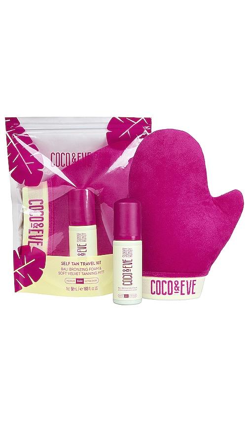 Coco & Eve Sunny Honey Self Tan Travel Kit in Dark by COCO&EVE