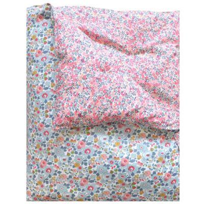 Liberty Fabric Betsy Grey & Wiltshire Bud Print Heirloom Quilt by COCO&WOLF