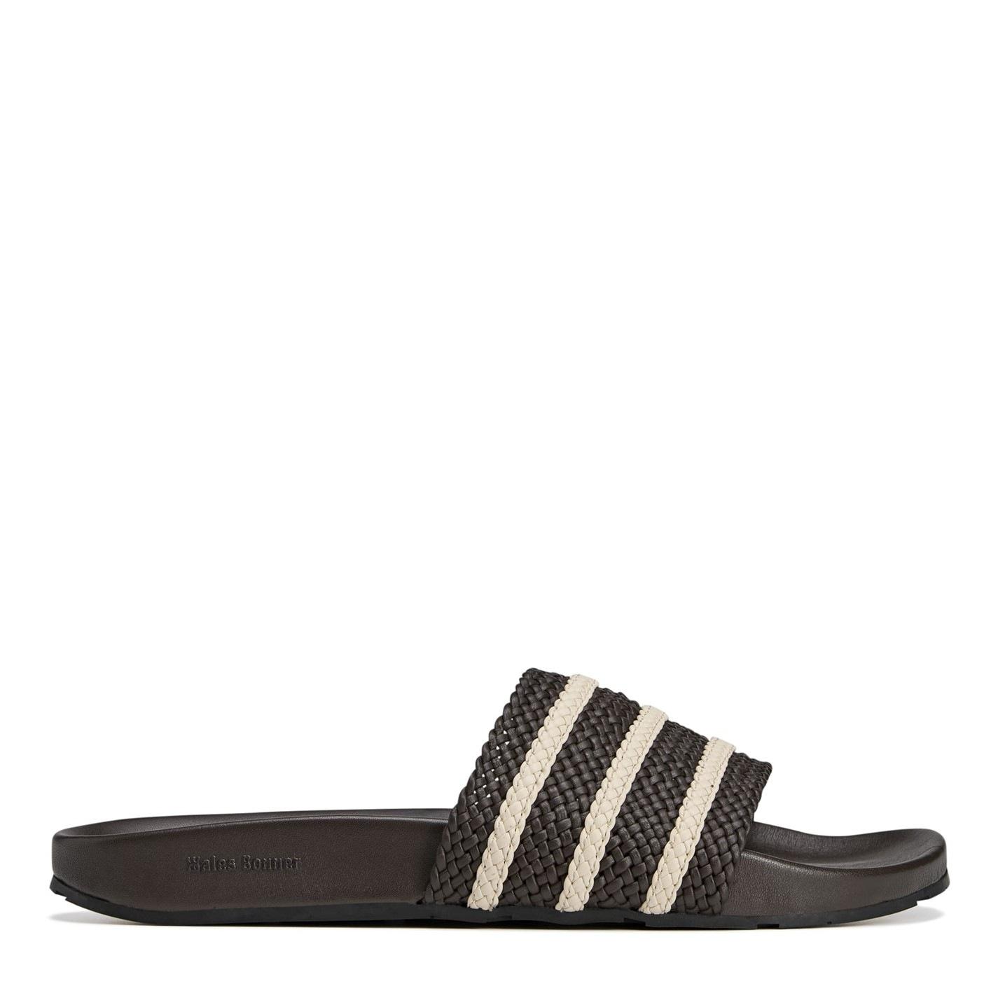ADIDAS ORIGINALS By Wales Bonner Adilette Slides by COGGLES