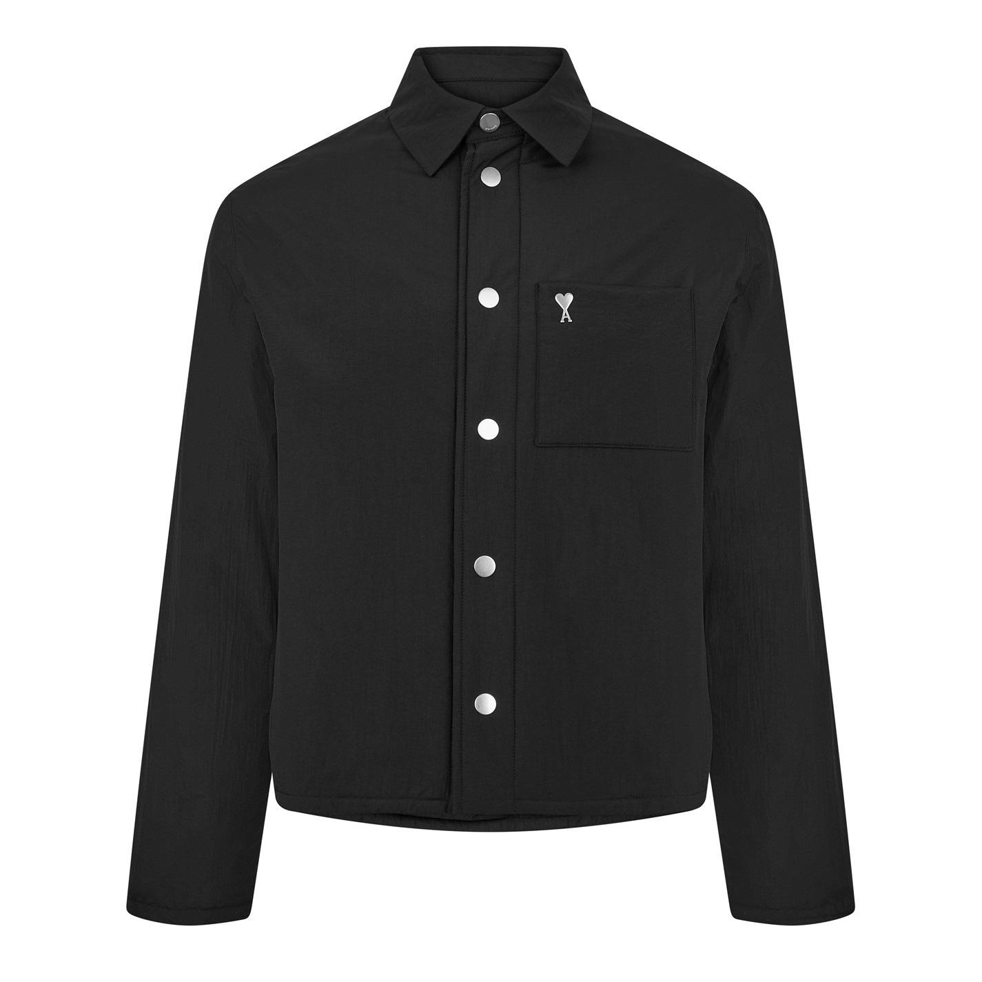 AMI PARIS Padded Ami De Coeur Overshirt by COGGLES
