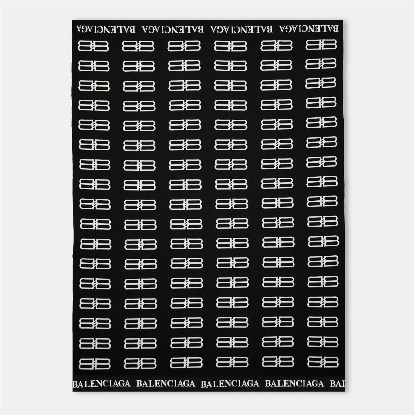 BALENCIAGA BB Blanket Scarf by COGGLES