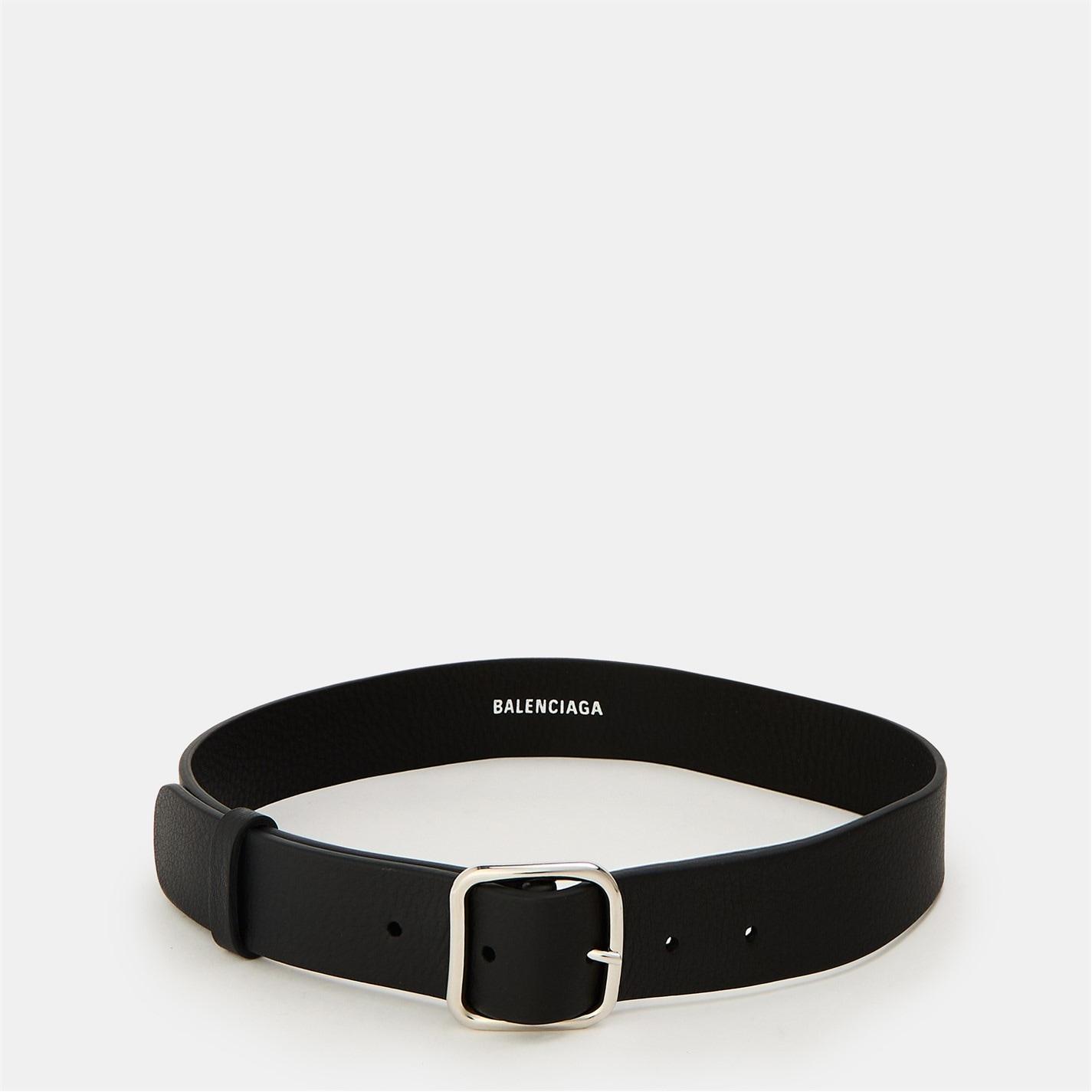 BALENCIAGA Women's Leather Belt by COGGLES