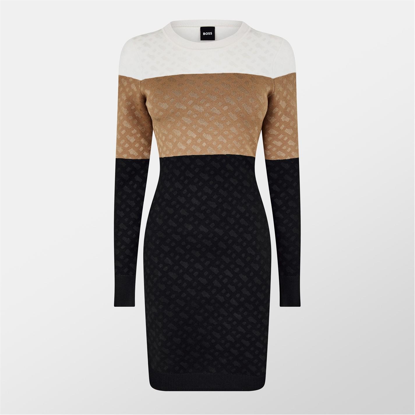 BOSS Women's Fiarami Knitted Bodycon Dress by COGGLES