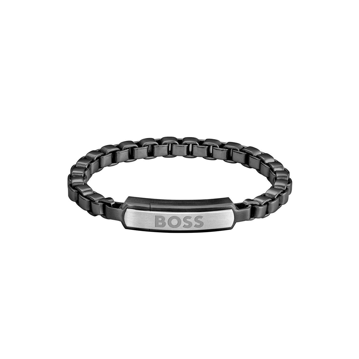 Boss Gents BOSS Devon Box Chain Bracelet by COGGLES