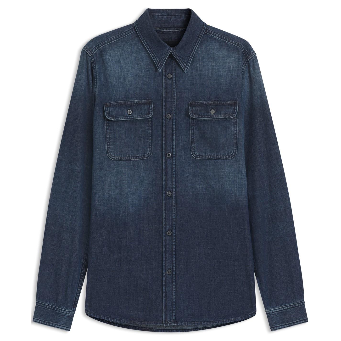 Boss X BECKHAM Denim Shirt by COGGLES