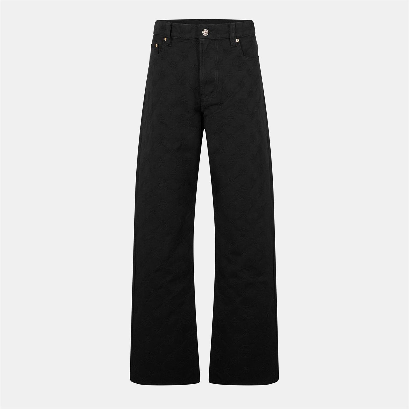 CASABLANCA Men's Casa Mono Straight Leg Jeans by COGGLES