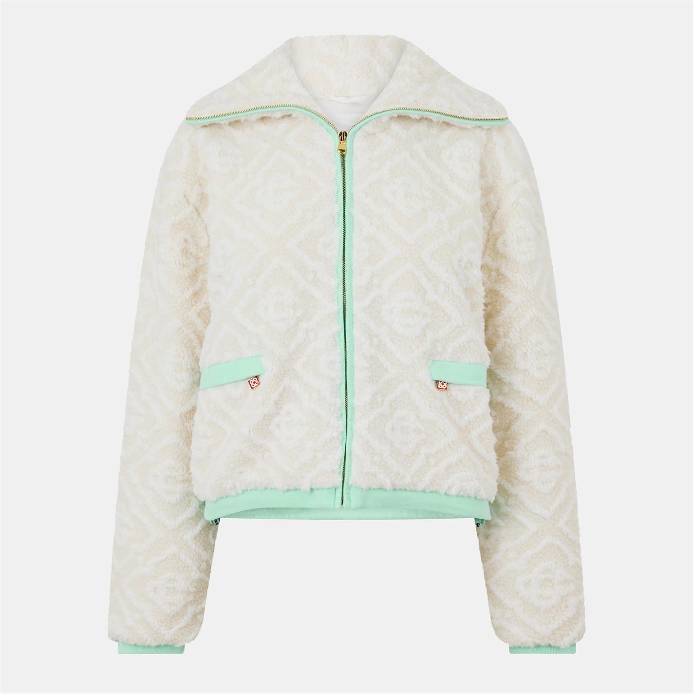CASABLANCA Women's Casa Mono Full-Zip Fleece by COGGLES