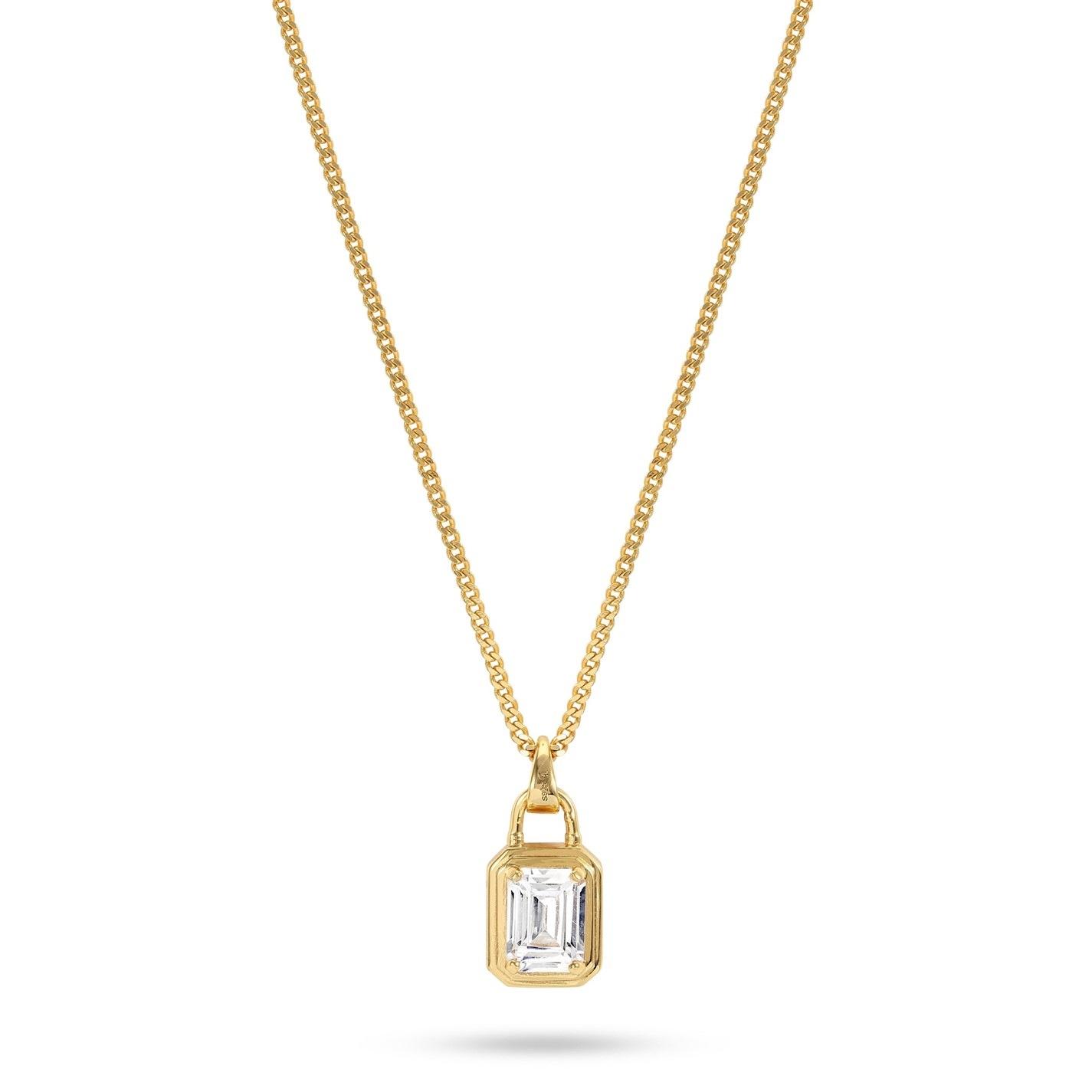 COMMON LINES Solitaire Necklace by COGGLES