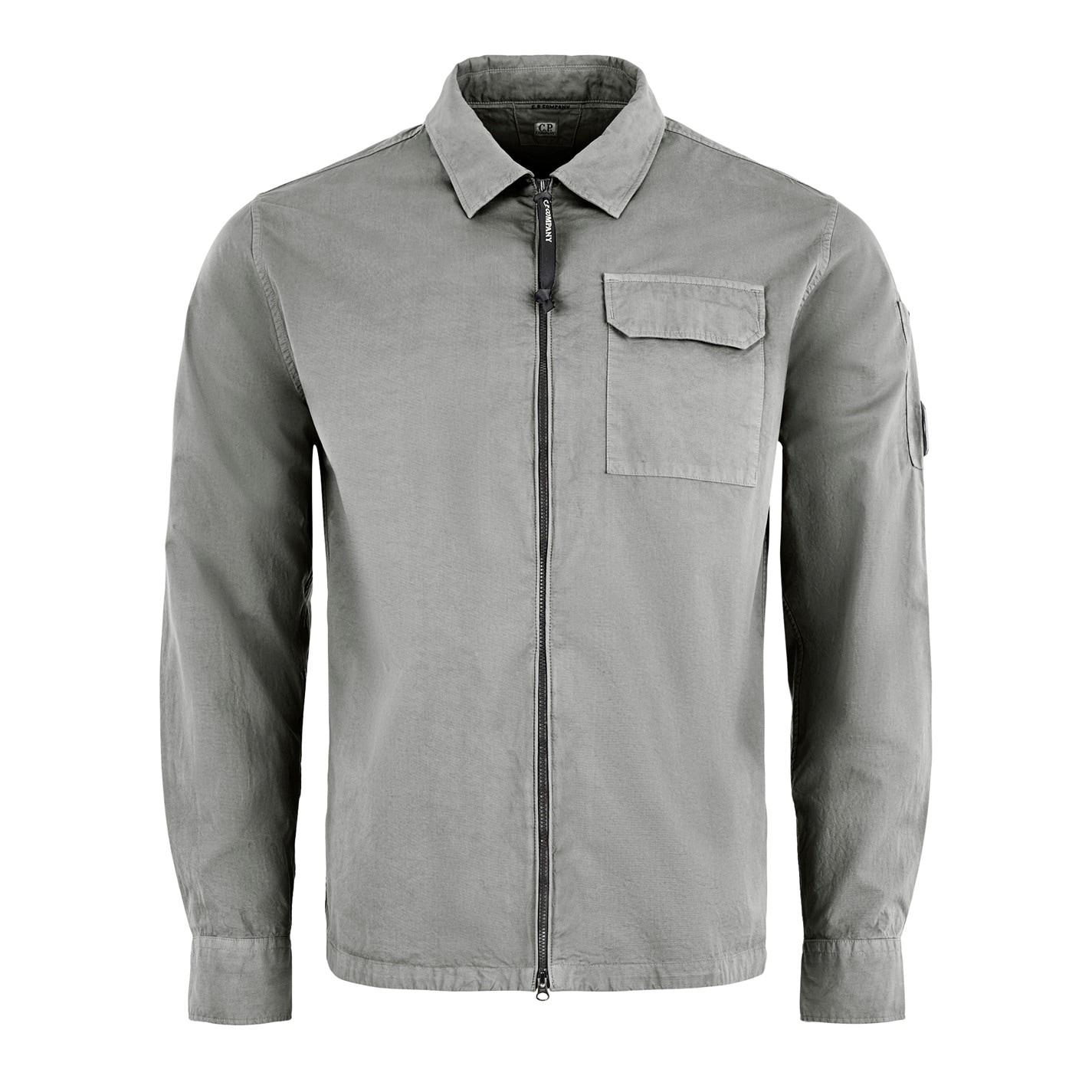 CP COMPANY Mens Gabardine Lens Overshirt by COGGLES