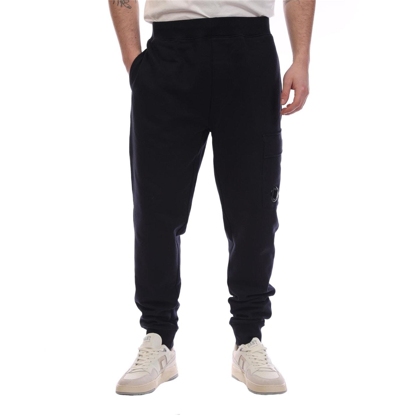 CP Company Men's Light Fleece Lens Tracksuit Bottoms by COGGLES