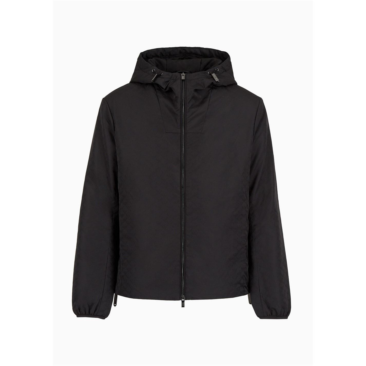 EMPORIO ARMANI Men's All-Over Print Rain Jacket by COGGLES