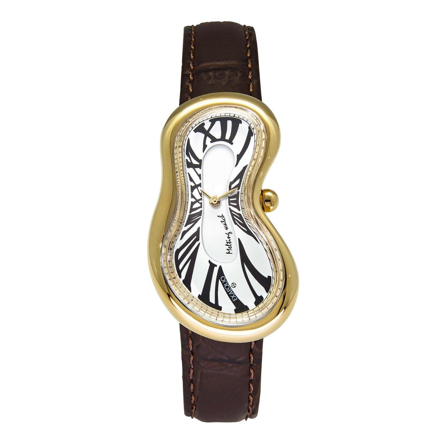 Exaequo Melting Quartz Analogue Watch by COGGLES