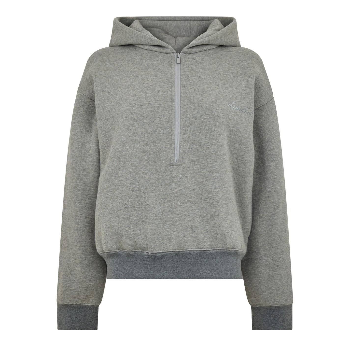 FEAR OF GOD ESSENTIALS FGE Half Zip Hdy Ld61 by COGGLES
