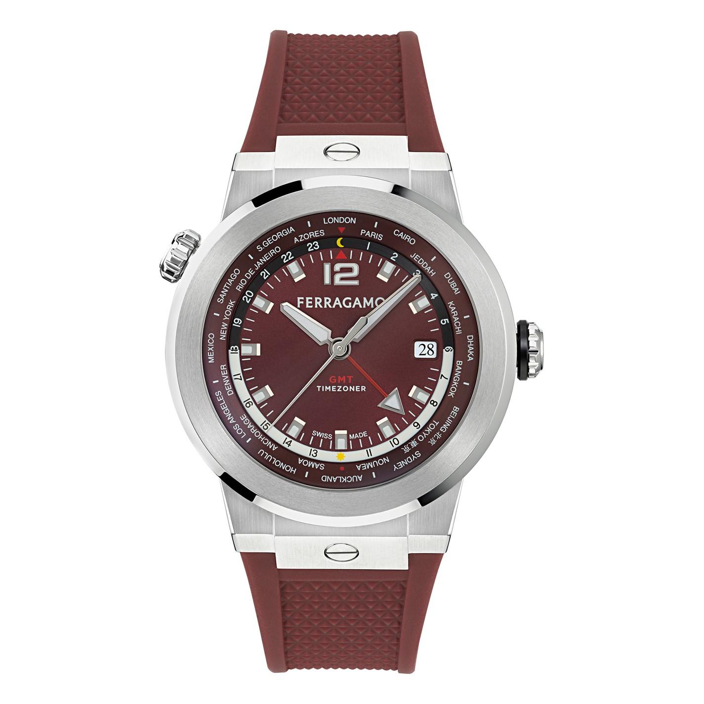 Ferragamo Men's Edge Analogue Quartz Watch by COGGLES