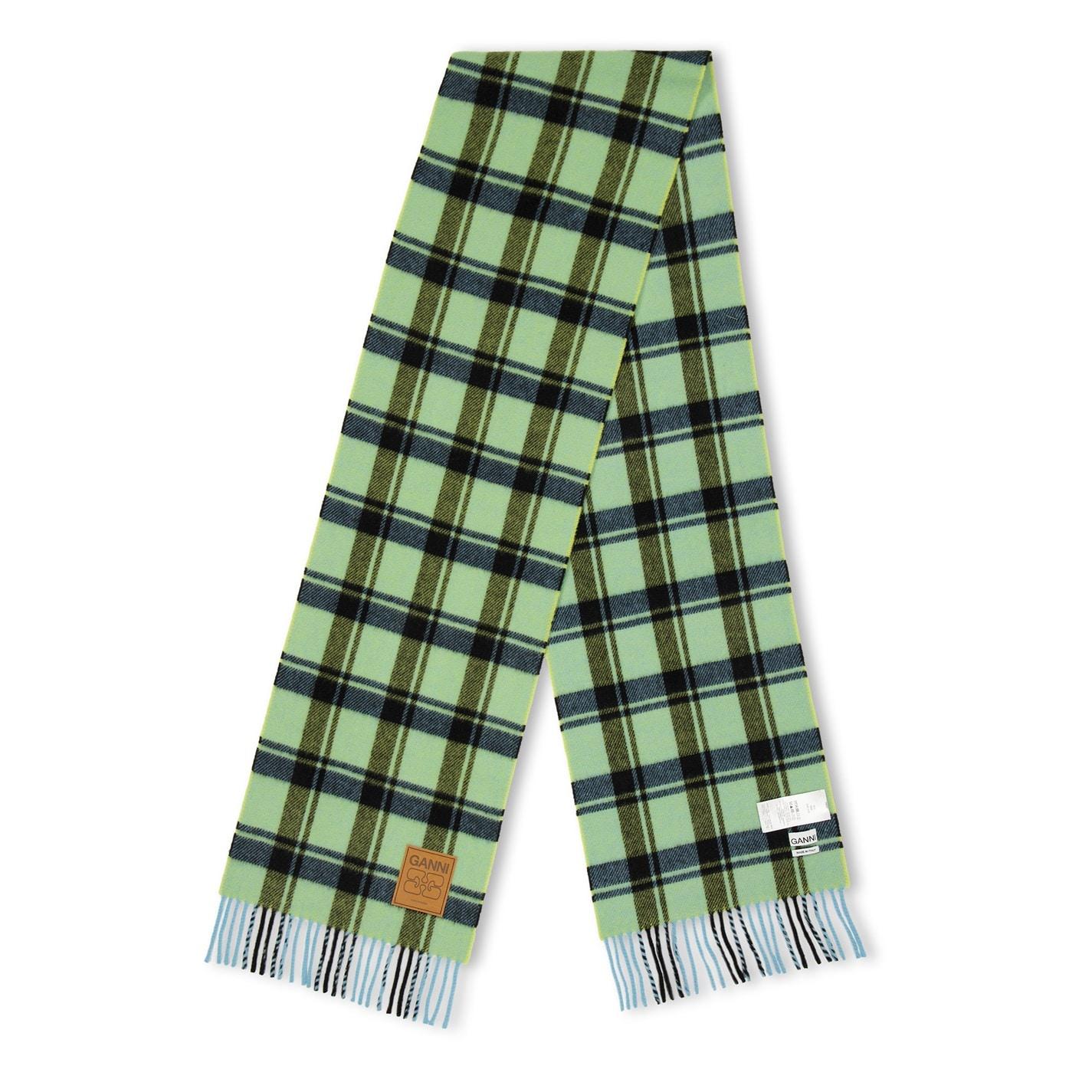GANNI Ganni Dble Wool Chec Ld62 by COGGLES