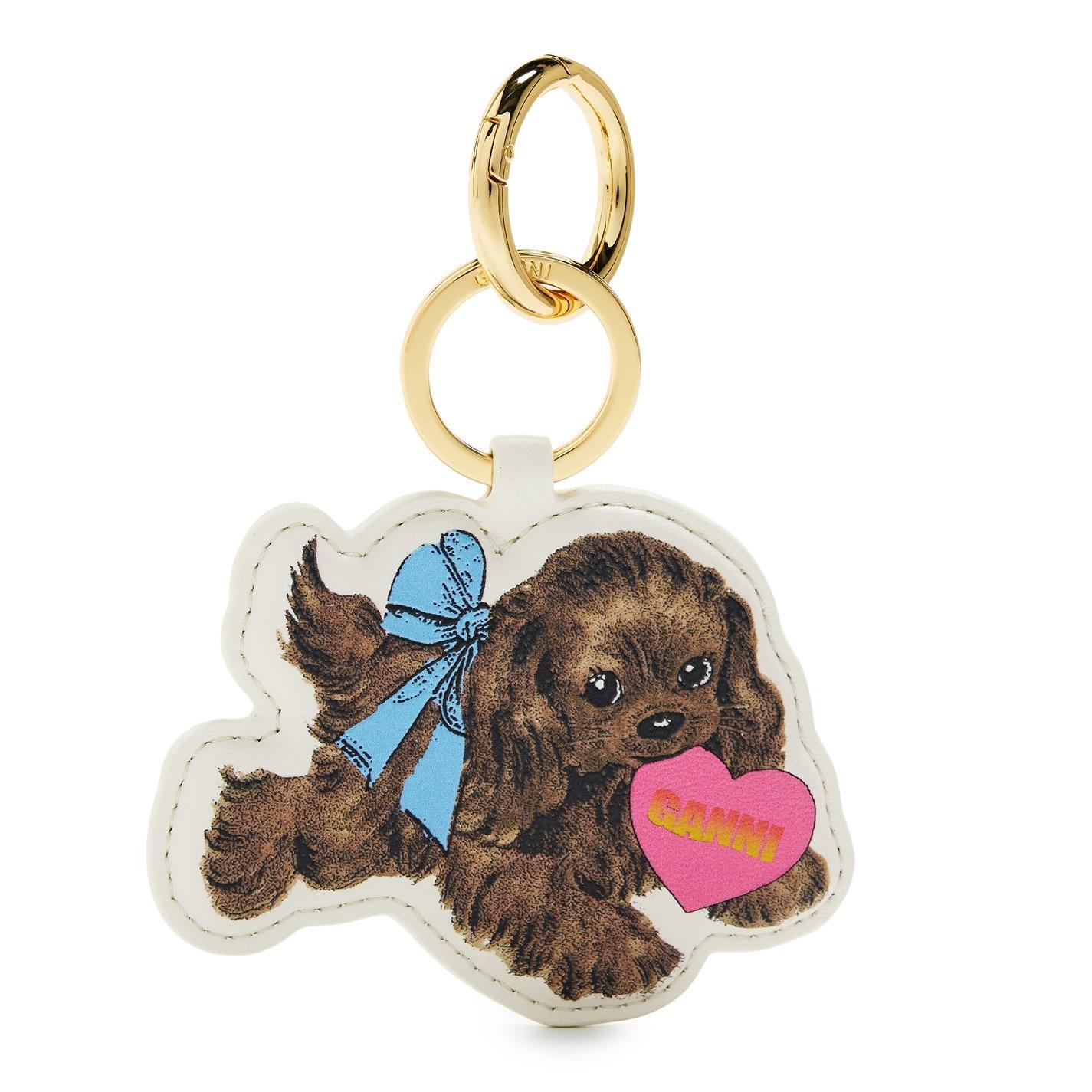 GANNI Ganni Dog Keyring Ld62 by COGGLES